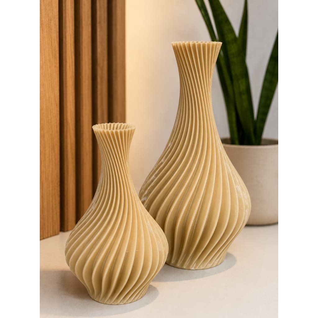 Kit 2 Vasos Decorativos Modernos Minimalista Decoração Para Sala e Quarto